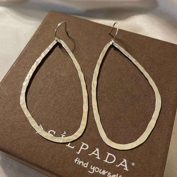 Silpada Sterling Silver ‘TAKE SHAPE’ Dangle Earrings W2454 - Picture 5 of 14